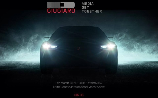 イタルデザイン・ジウジアーロがジュネーブモーターショー14で初公開するコンセプトカーの予告イメージ
