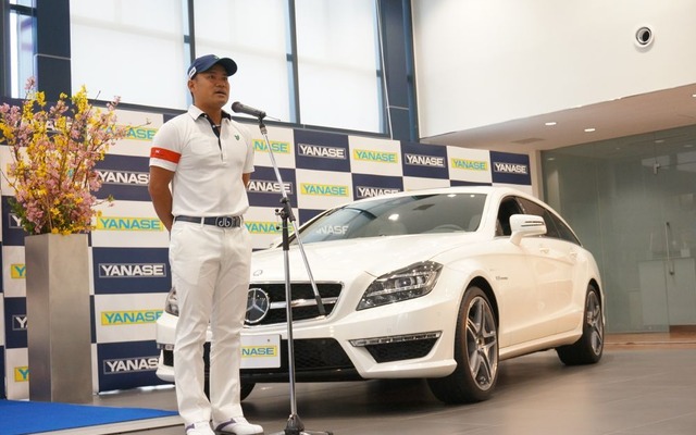 プロゴルファー宮里優作選手