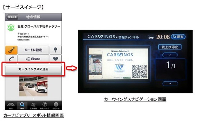 Nissan Connect CARWINGS ドライブサポーター by NAVITIME