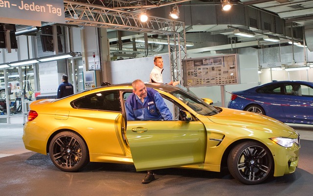 BMWのドイツ・ミュンヘン工場で量産が開始されたM4クーペ