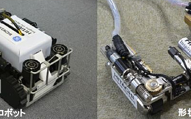 水中走行遊泳型ロボットと形状変化型ロボット
