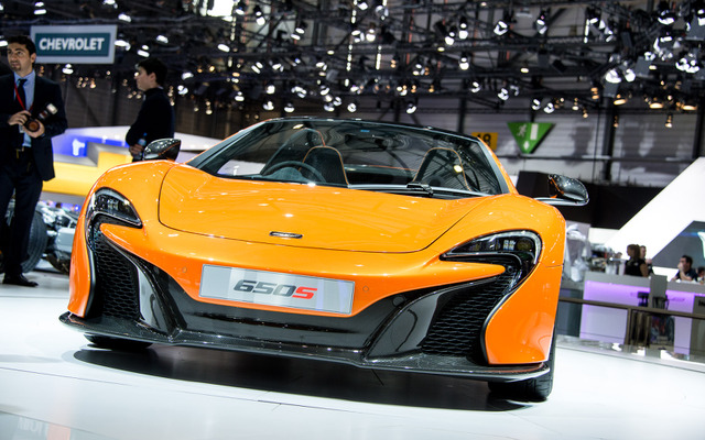 マクラーレン・650S スパイダー（ジュネーブモーターショー14）