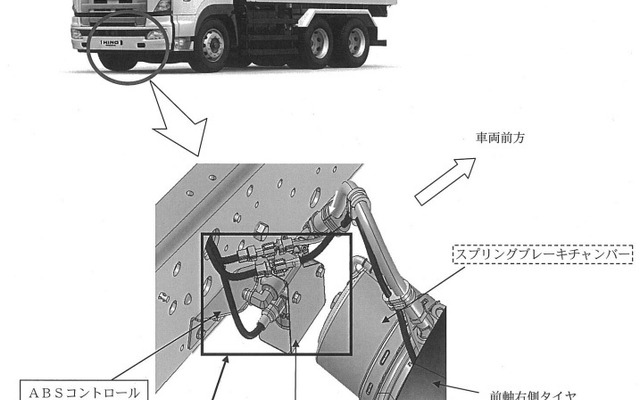 新品未使用)EBS プロポーショナルリレーバルブ WABCO 日野