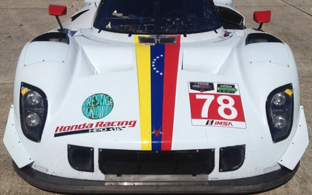 ホンダ製エンジンを積むスターワークスモータースポーツのチュードル・ユナイテッド・スポーツカー選手権のデイトナ・プロトタイプマシン