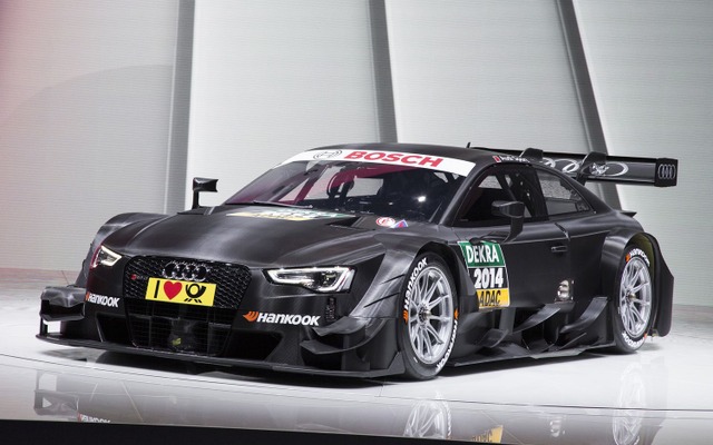 アウディ RS5 DTM の2014年モデル（ジュネーブモーターショー14）