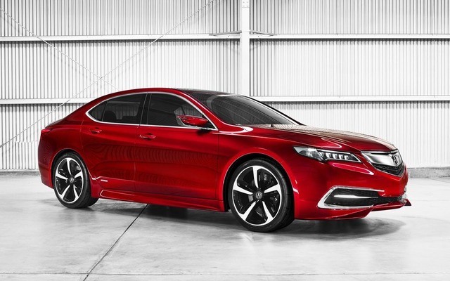アキュラ TLX のプロトタイプ車