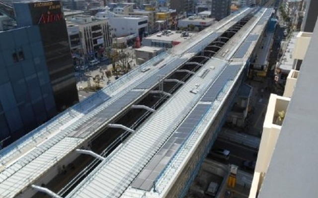 東京メトロは東西線行徳駅に新たに太陽光発電システムを導入。同社は東西線の地上区間各駅に太陽光発電システムを導入する「東西線ソーラー発電所計画」を推進している
