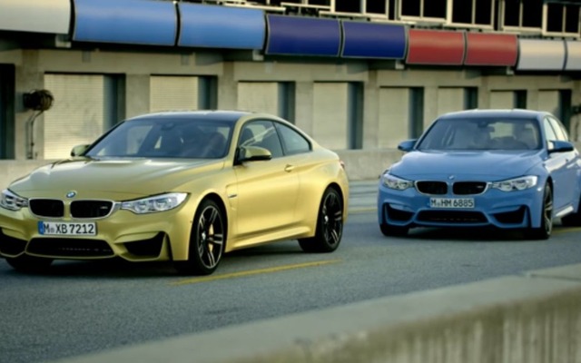 BMW M4クーペと新型M3セダン