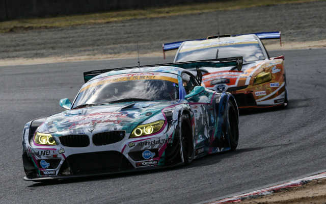 GT300優勝の#4 BMW Z4。撮影：益田和久