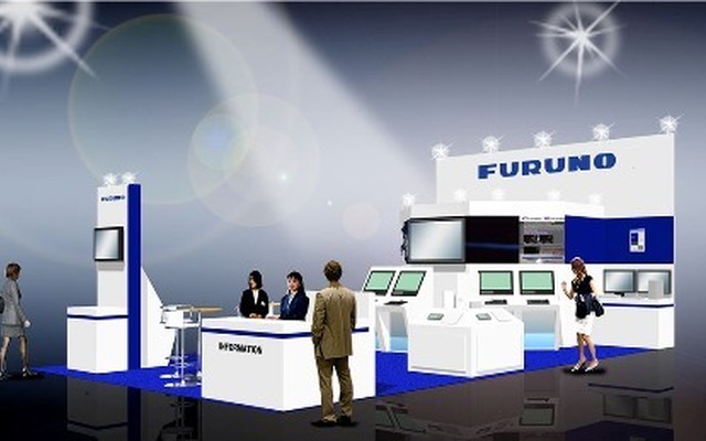 古野電気、シージャパン2014に出展（ブースイメージ）