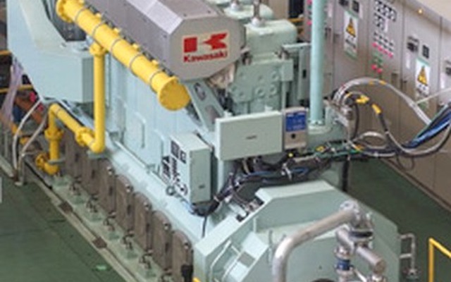川崎重工の舶用ガスエンジンL30KG