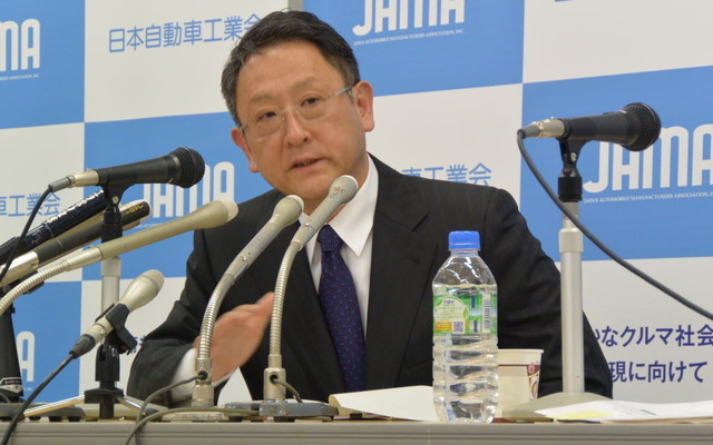 日本自動車工業会 豊田章男会長