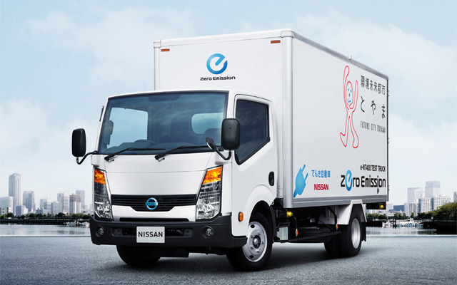 日産・e-NT400テストトラック