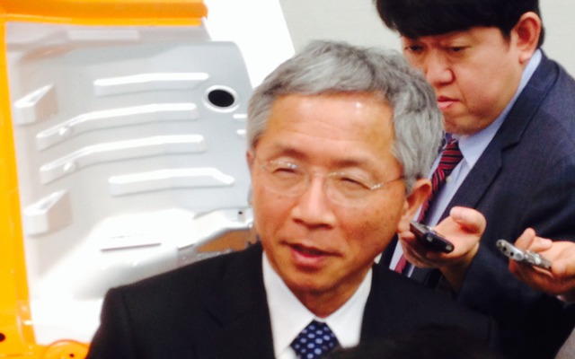 スズキの本田治副社長（スズキ 四輪技術説明会）