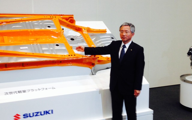 スズキの本田副社長と次世代プラットフォーム
