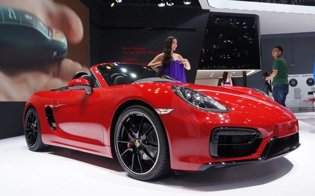 北京モーターショー14 ポルシェ ボクスターGTS