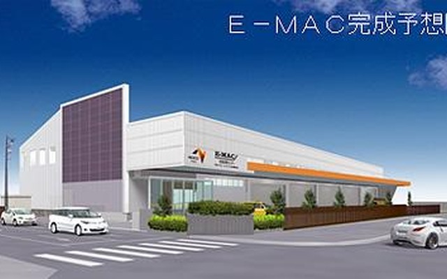 E-TAC技術研修センターの完成予想図