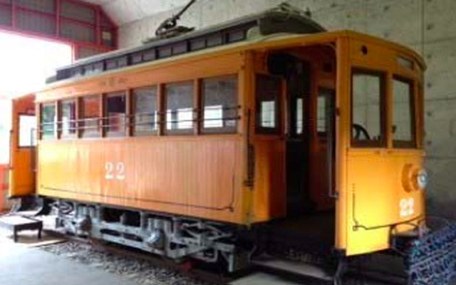 元名古屋電気鉄道1号の「木製電車22号」。札幌市内で保存されていたが、6月28日から愛知県犬山市の明治村で約6年間展示する。