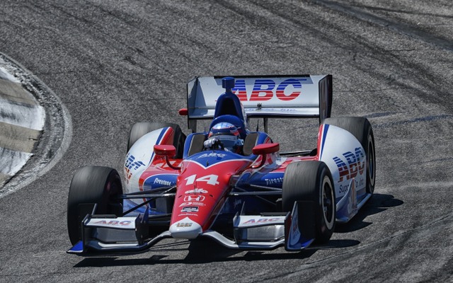 アラバマでは決勝13位だった佐藤琢磨。写真：Honda（予選日）