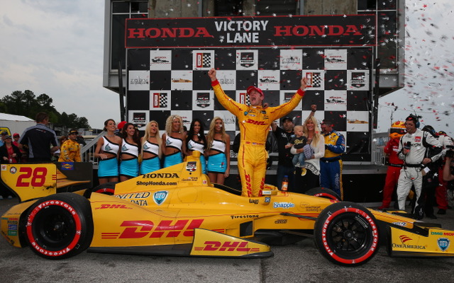 ホンダ・インディグランプリ・オブ・アラバマで勝利を飾ったライアン・ハンター=レイ