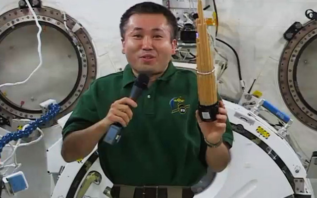 ISSの若田宇宙飛行士
