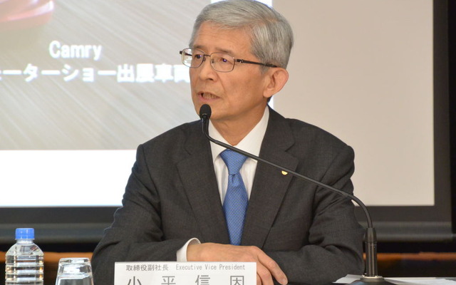 トヨタ自動車 小平信因副社長
