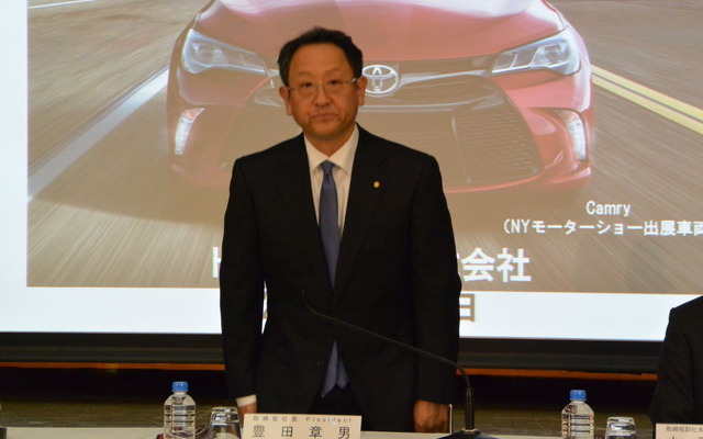 トヨタ自動車 豊田章男社長