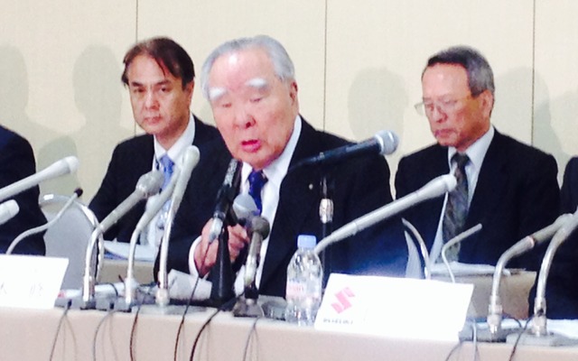 スズキの鈴木修会長兼社長