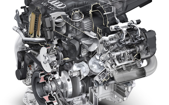 最新世代のアウディ「3.0TDI」ディーゼルエンジン