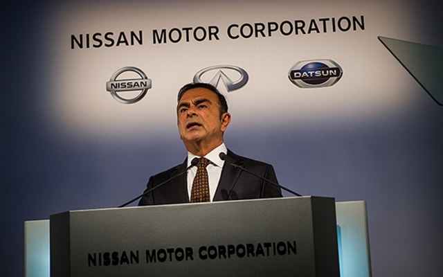 日産自動車のカルロス・ゴーン社長