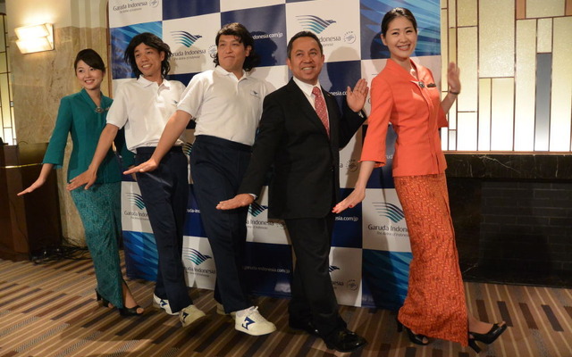 ガルーダ・インドネシア航空会見