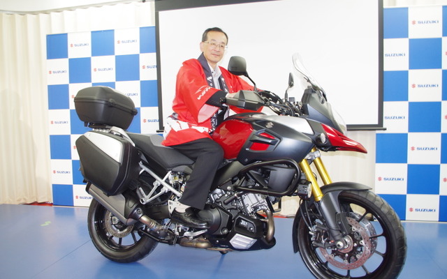 スズキ Vストローム1000 ABS 発表会