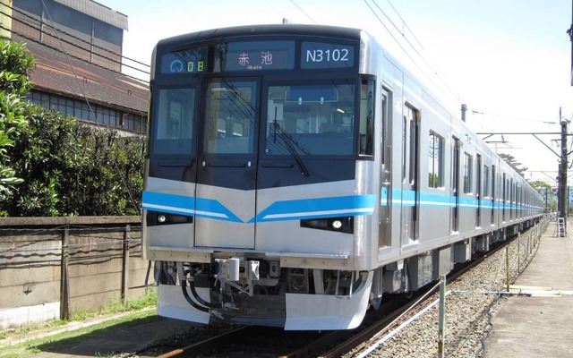 2011年度から毎年度1編成のペースで増備されているN3000形。本年度の増備で4編成目となる。写真はN3000形の第2編成。