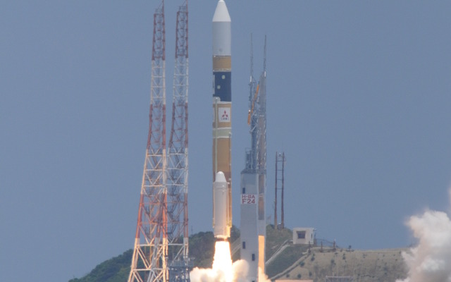 H-IIAロケット24号機 陸域観測技術衛星『だいち2号』と相乗り超小型衛星4機打ち上げに成功