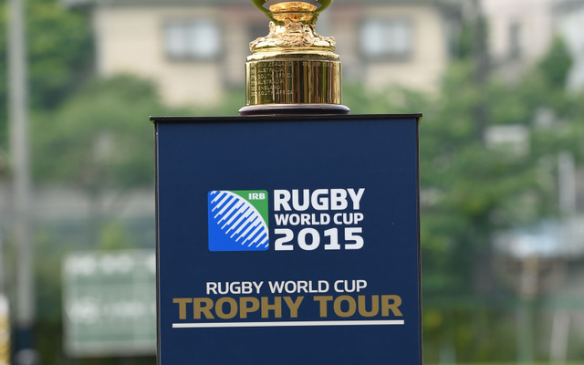 2015年に開催されるラグビーワールドカップ、日本代表が出場を決めた。（写真：優勝カップ）