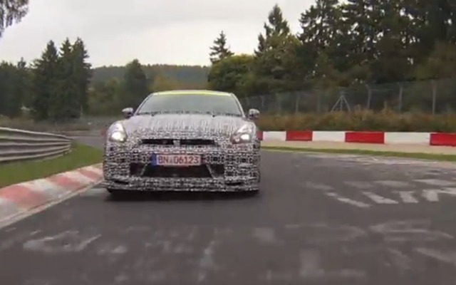 日産 GT-R NISMOの独ニュルブルクリンク北コースでの開発テスト
