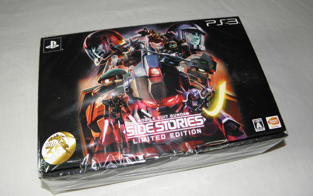 ガンプラ付きPS3『ガンダム サイドストーリーズ Limited Edition』を開封してみた