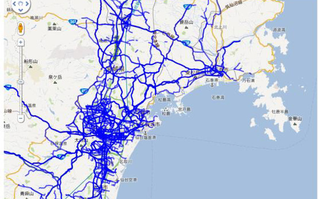 自動車通行実績情報