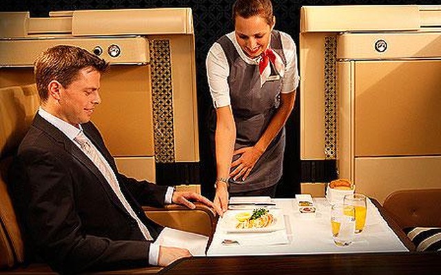 エティハド航空の機内サービス
