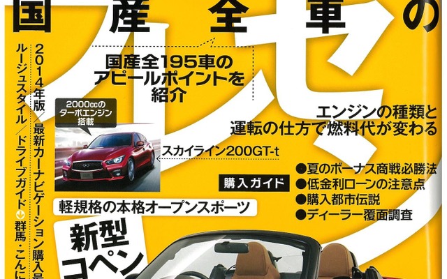 気になるモデルの“アピールポイント”って何？…ザ・マイカー 8月号