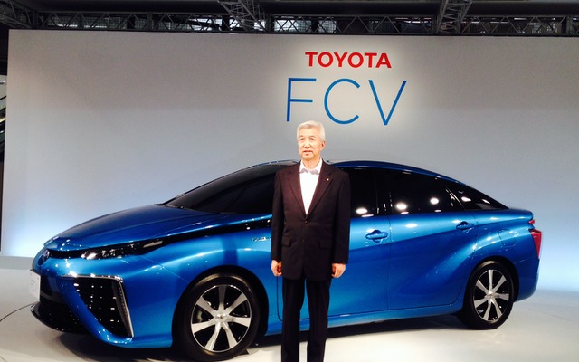 トヨタ自動車 加藤光久副社長（トヨタ FCVセダン 発表会）