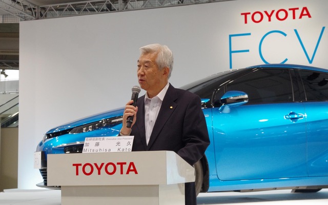 トヨタ自動車 加藤光久副社長