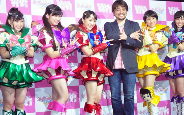 「セーラームーン」コスプレで登場した、ももいろクローバーZ／「美少女戦士 セーラームーン」×「ViVi」スペシャルイベント