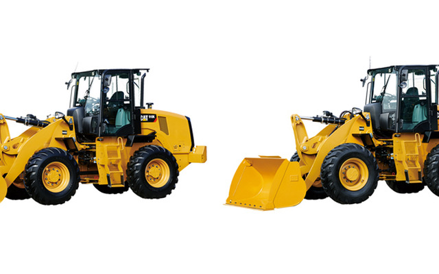 キャタピラー・Cat 910K（左）とCat 914K