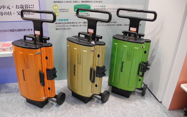 イワタニアイコレクトが展示した「グリルステーション」