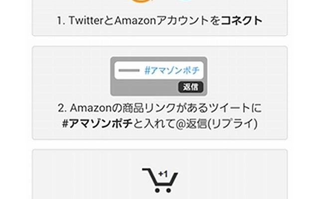 Amazonソーシャルカートの利用の流れ