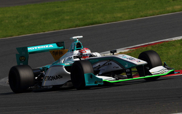 今季初優勝を飾った中嶋一貴。写真：TOYOTA（予選日）