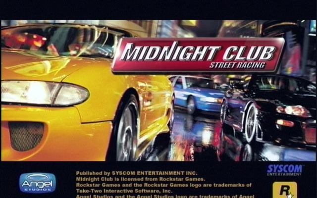 【PS2 MIDNIGHT CLUB】真夜中の市街地を縦横無尽に走りまくる