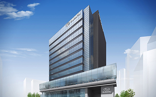 富士重工業（スバル）は夏季休日明けの8月18日に本社を移転する。画像は新本社となるエビススバルビル