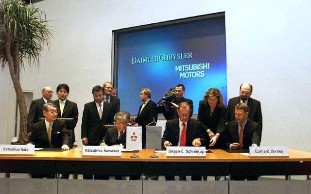 理由…ダイムラークライスラーが三菱自動車との資本提携を解消